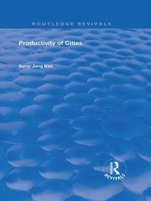 cover image of Productivity of Cities